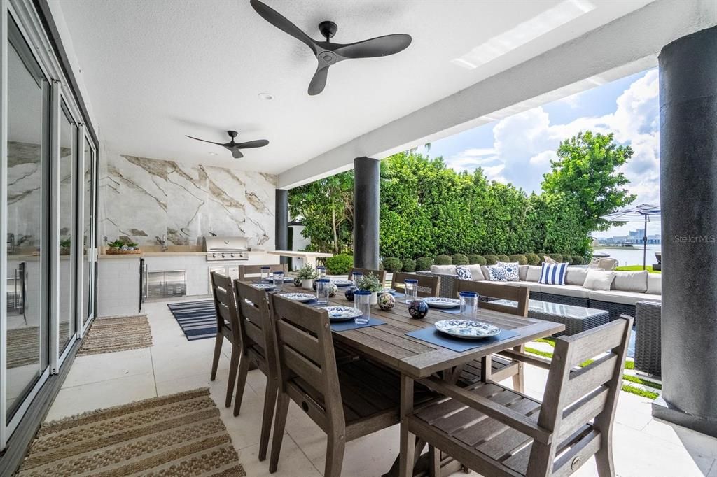Dining room, Exterior, Interior, Marble Walls
