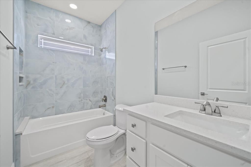 Bathroom, Interior, Marble, Marble Walls, Recessed Lighting