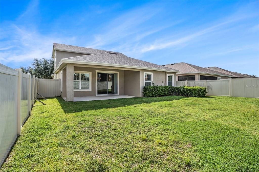 Backyard, Exterior