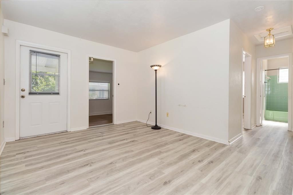 Empty room, Interior, Wood Texture Flooring