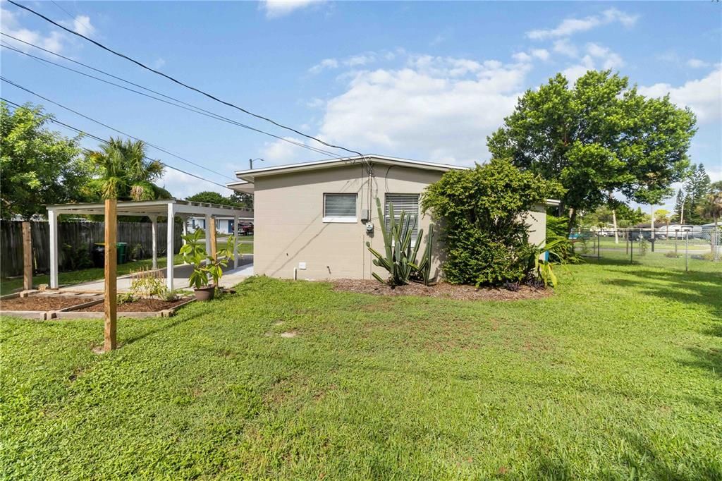Backyard, Exterior