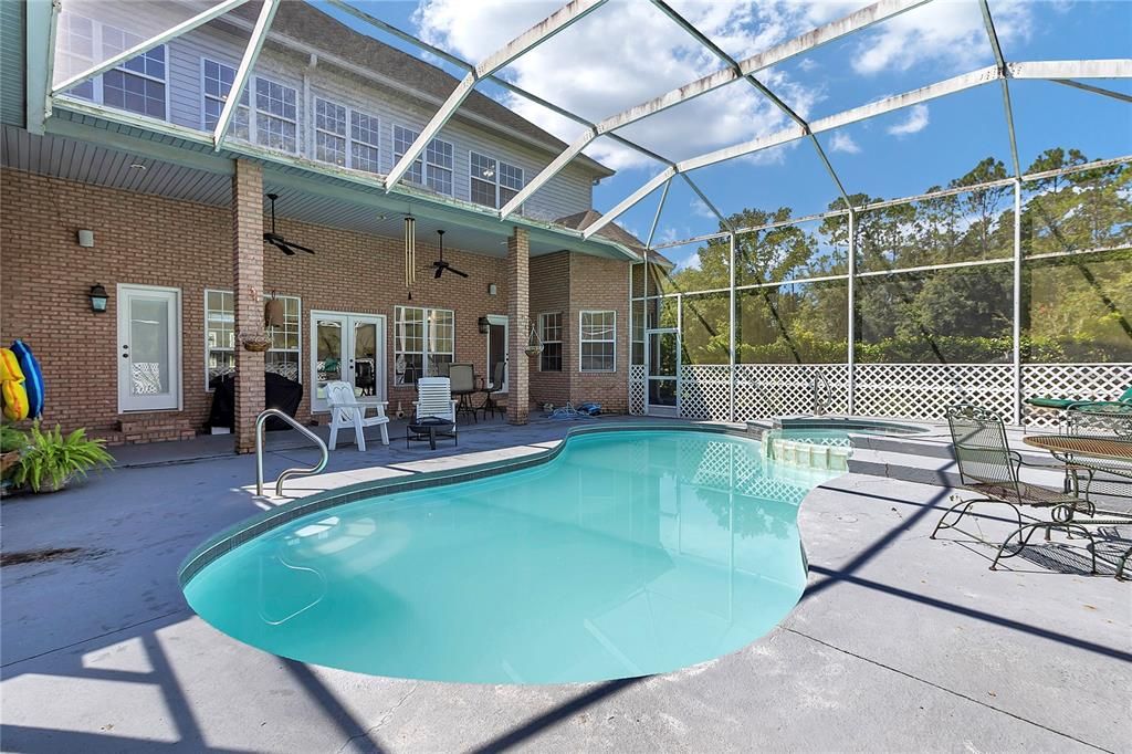 Glass Ceilings, Interior, Pool, Stone Walls, Sun Room