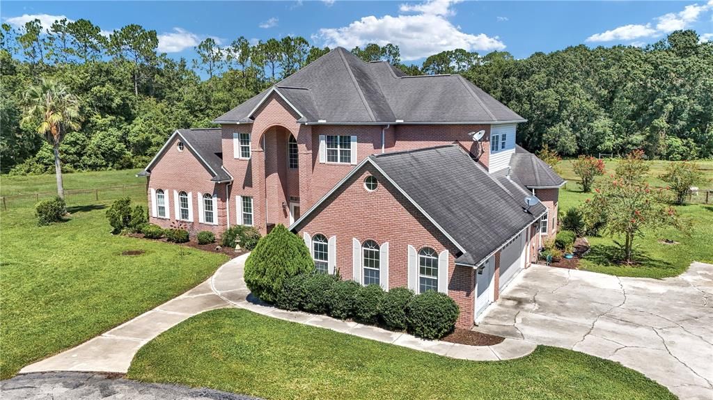 Exterior, Facade, Brick Facade, French Provincial