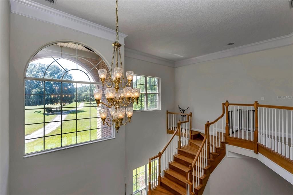 Chandelier, Interior