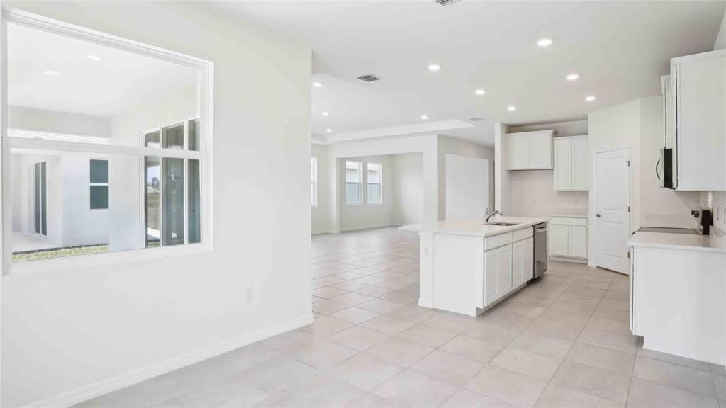 Interior, Kitchen, Recessed Lighting