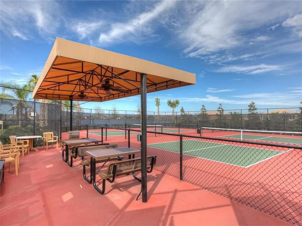Exterior, Tennis Courts