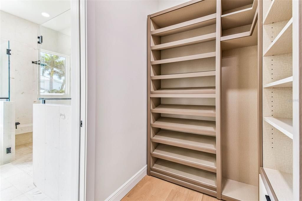 Interior, Walk-in Closets, Wood Texture Flooring