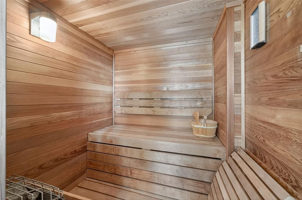 Interior, Sauna Room