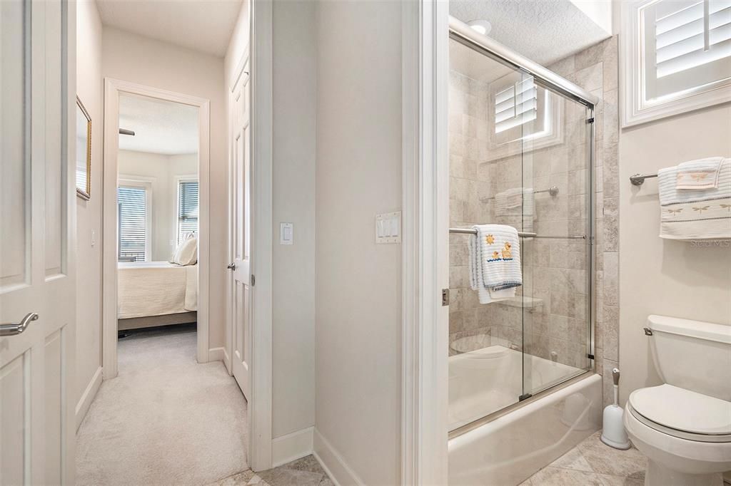 Bathroom, Bedroom, Glass Shower, Interior