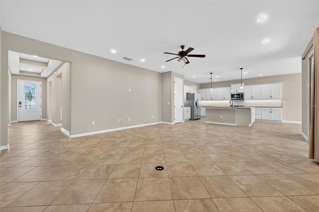 Interior, Kitchen, Pendant Lights, Recessed Lighting