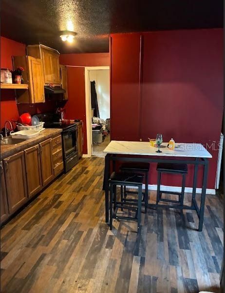 Dining room, Interior, Kitchen, Wood Texture Flooring