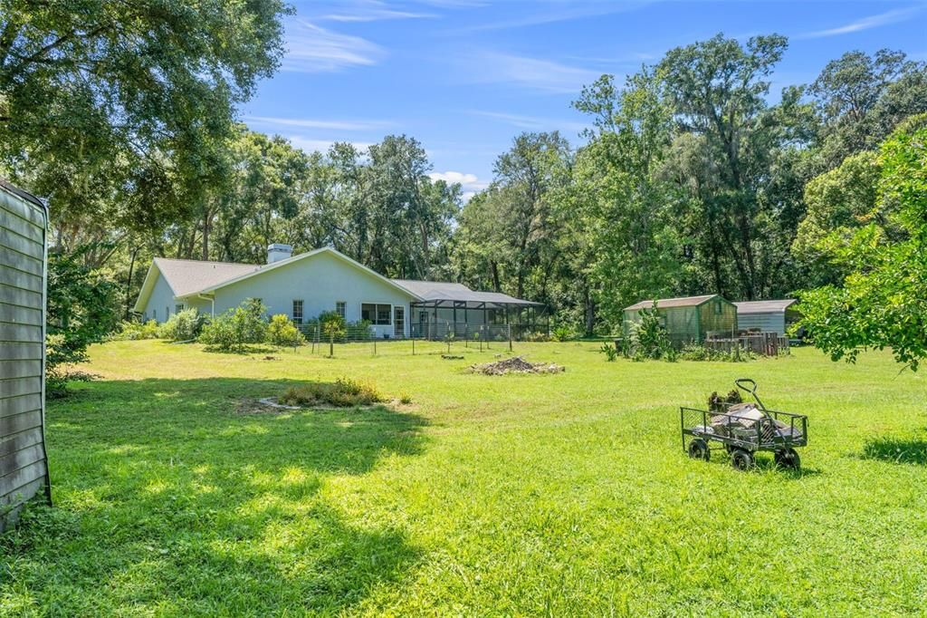 Backyard, Exterior