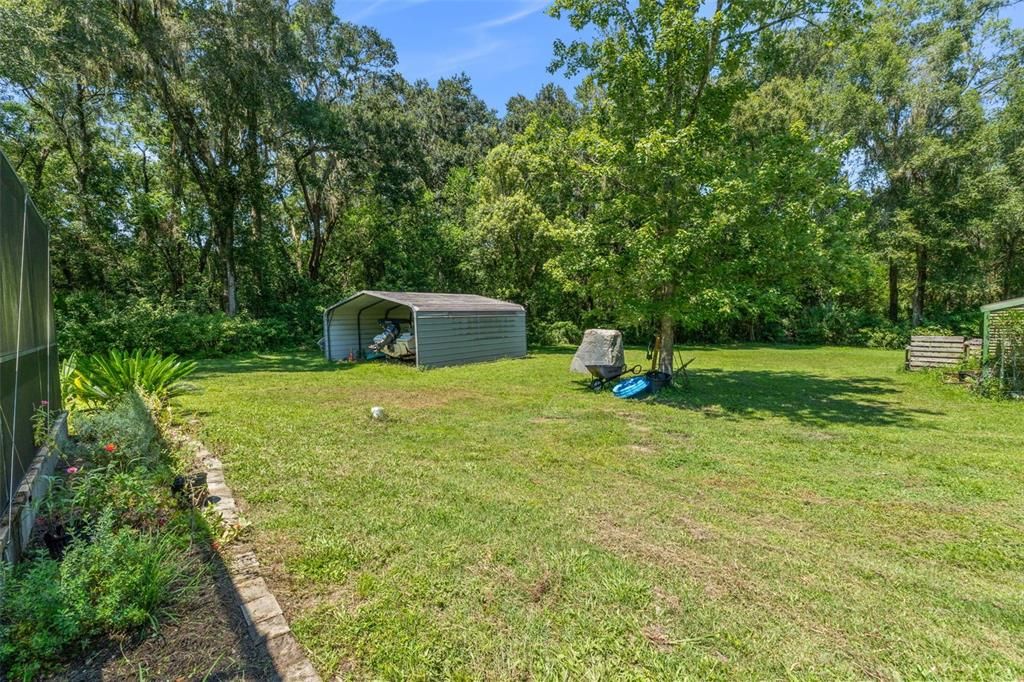 Backyard, Exterior