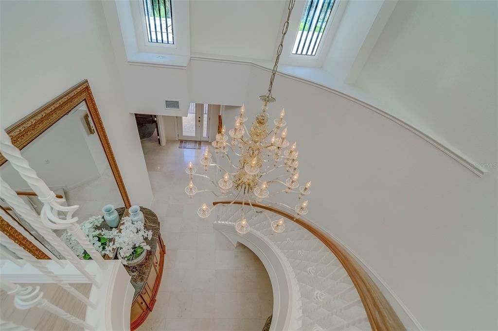 Chandelier, Interior