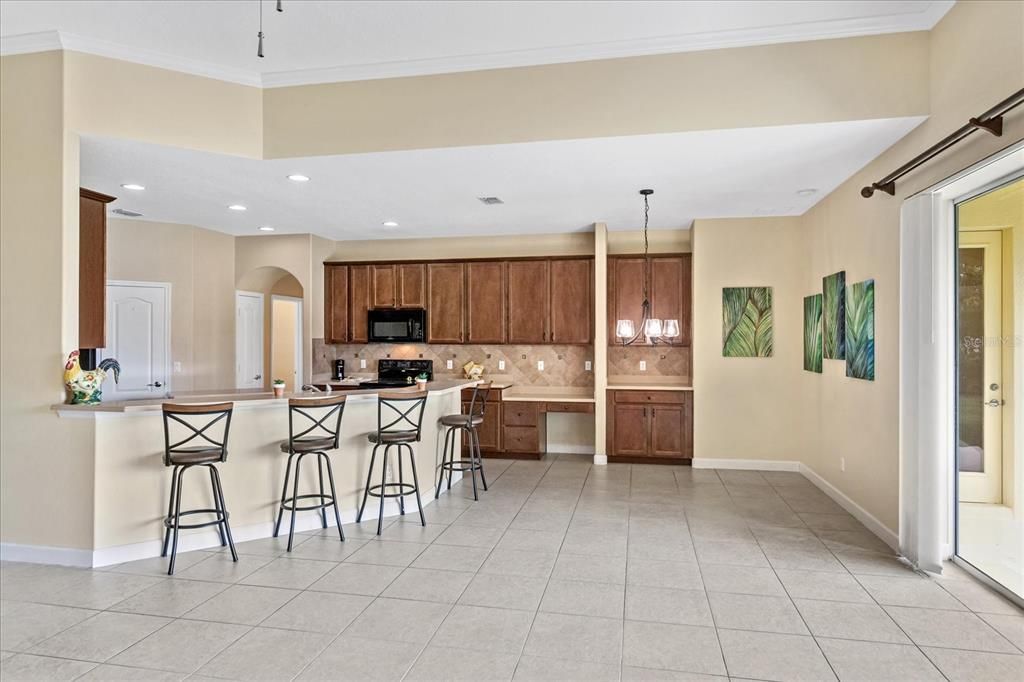 Interior, Kitchen, Pendant Lights, Recessed Lighting