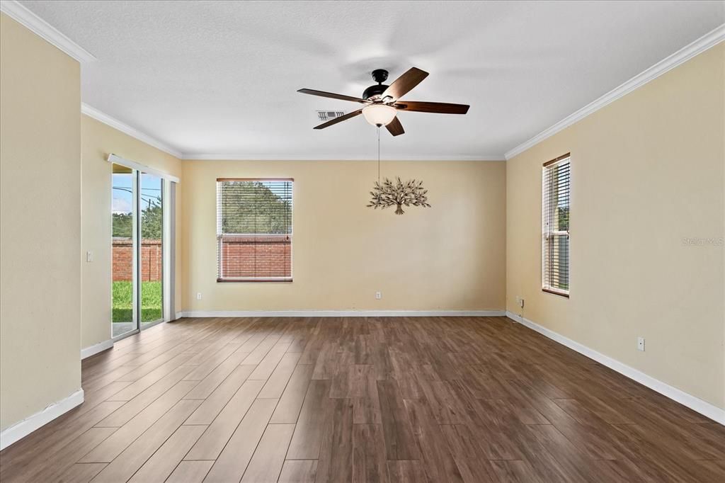 Empty room, Interior, Wood Texture Flooring