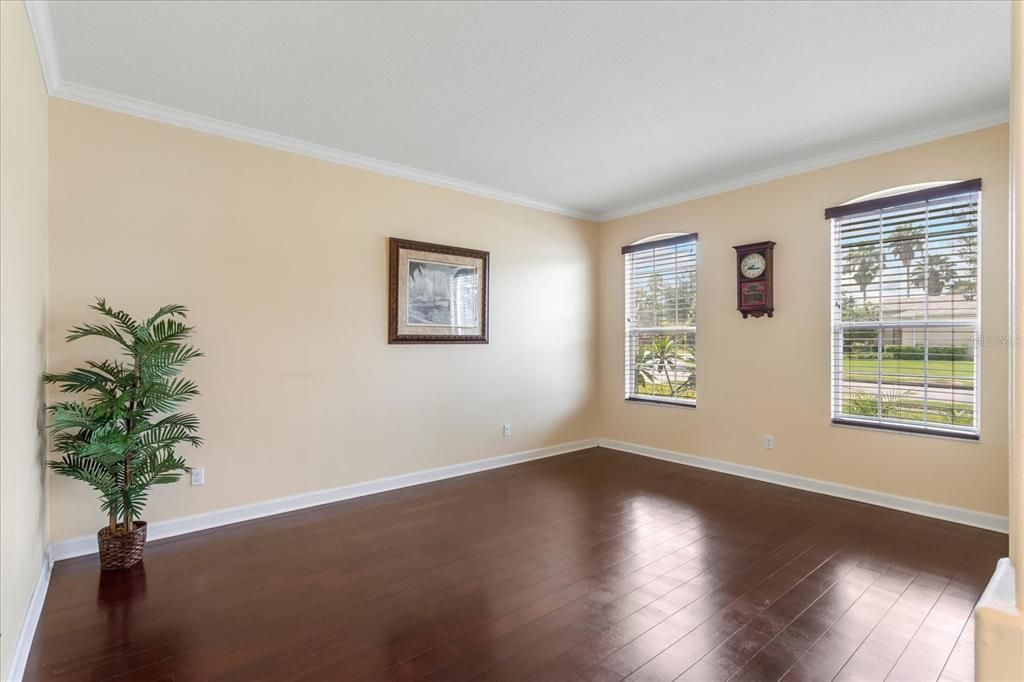 Empty room, Interior, Wood Texture Flooring