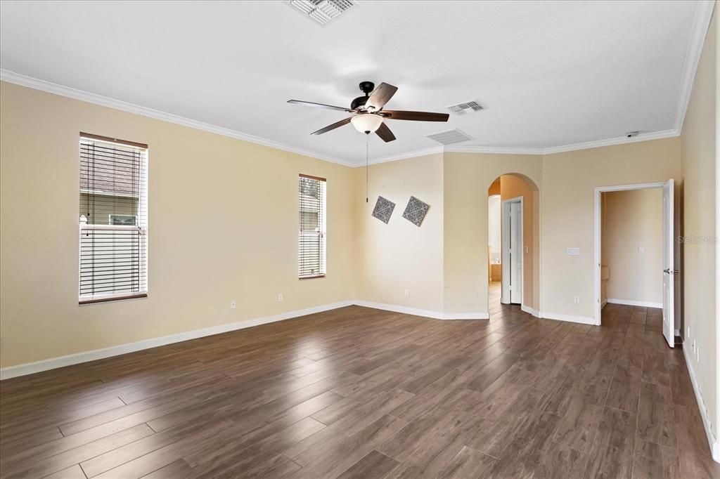 Empty room, Interior, Wood Texture Flooring
