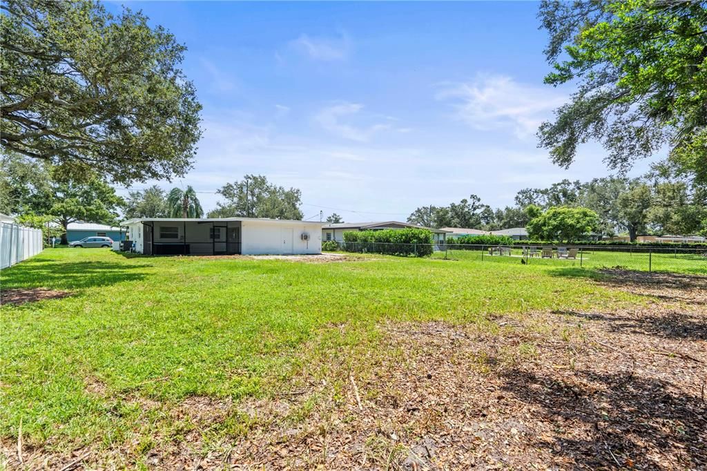 Backyard, Exterior