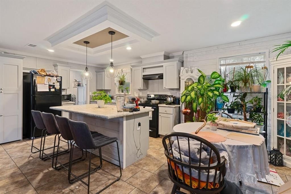 Interior, Kitchen, Pendant Lights, Recessed Lighting