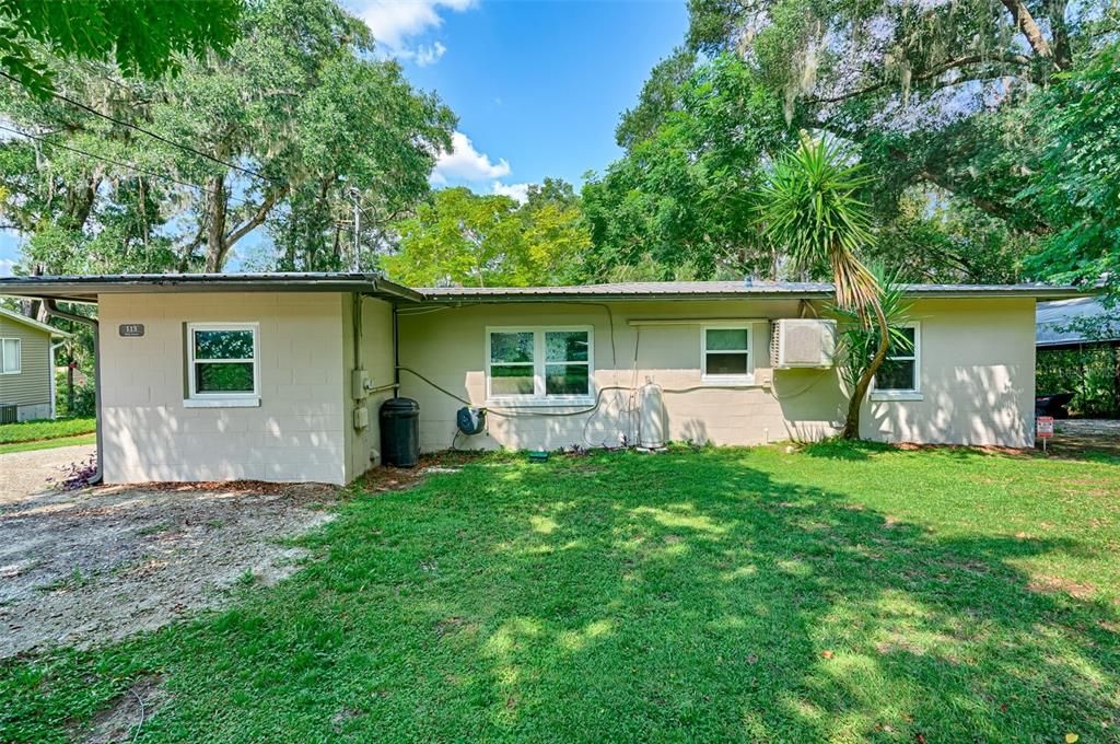 Backyard, Exterior