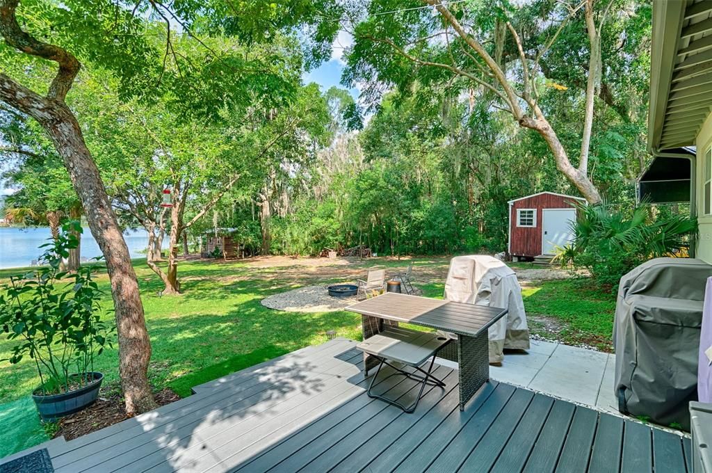 Backyard, Exterior