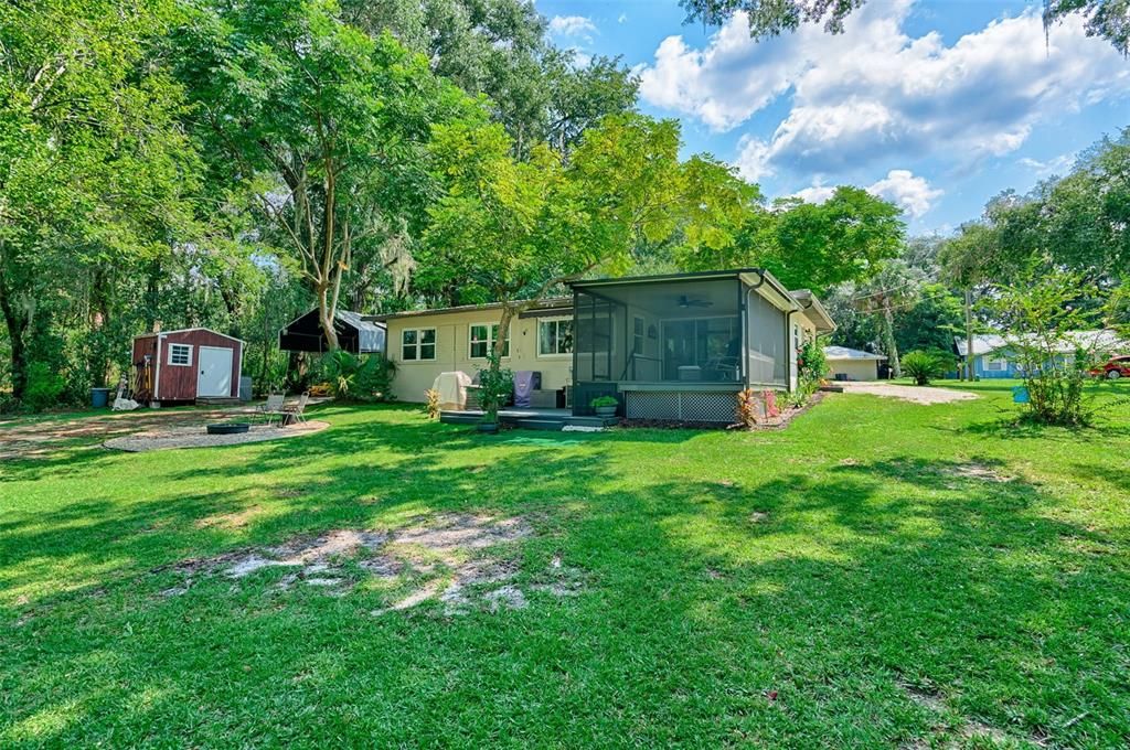 Backyard, Exterior