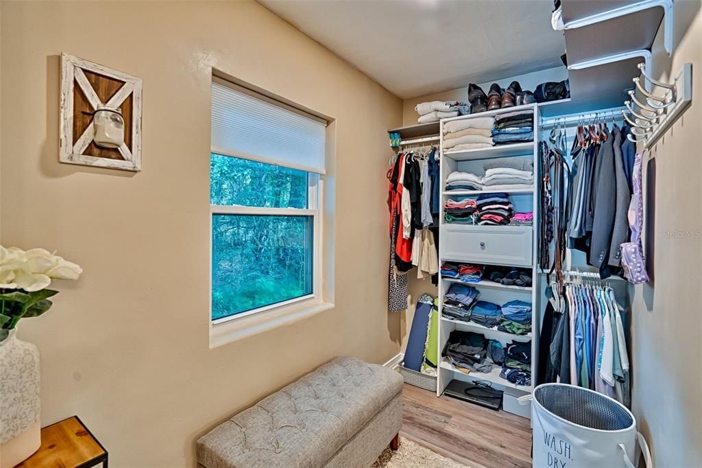 Interior, Walk-in Closets, Wood Texture Flooring
