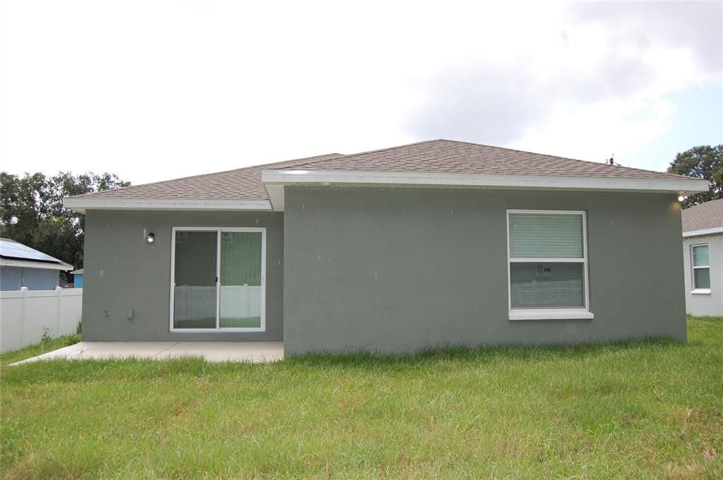 Backyard, Exterior