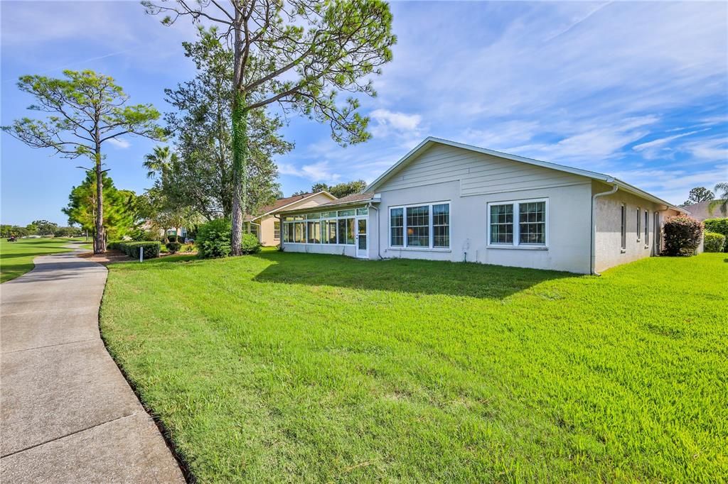 Backyard, Exterior