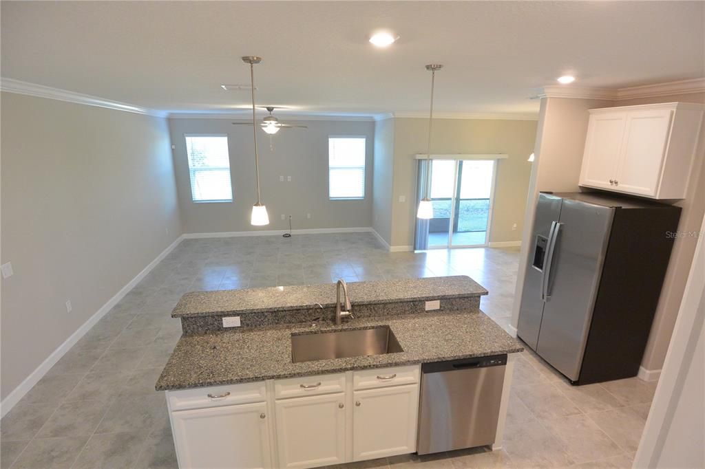 Interior, Kitchen, Pendant Lights, Recessed Lighting