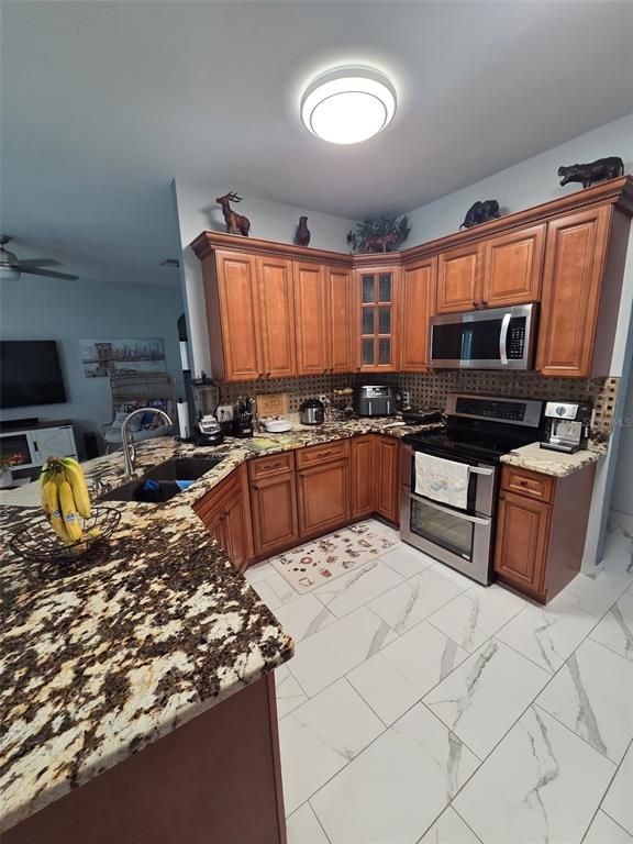 Interior, Kitchen, Marble