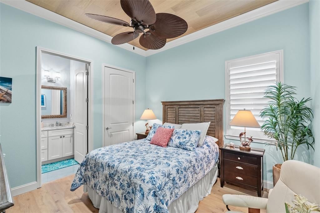 Bedroom, Interior, Wooden Ceilings, Wood Texture Flooring