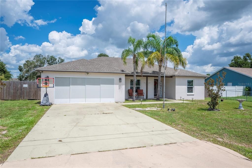 Attached, Backyard, Exterior, Facade, Ranch