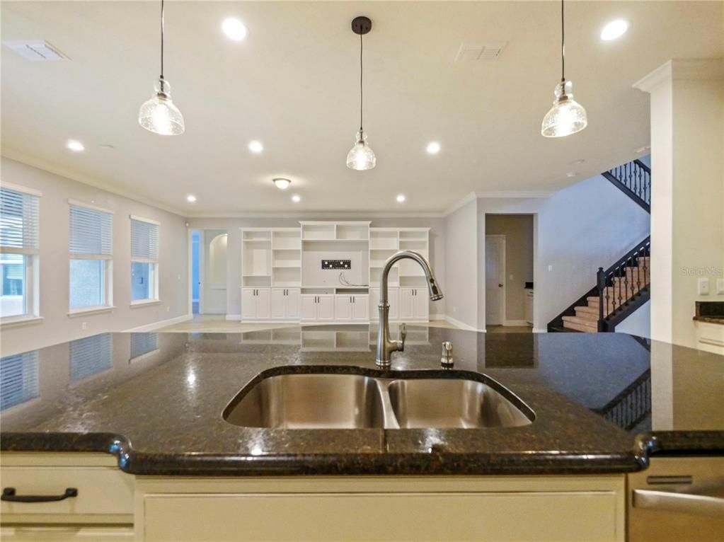 Interior, Kitchen, Pendant Lights, Recessed Lighting