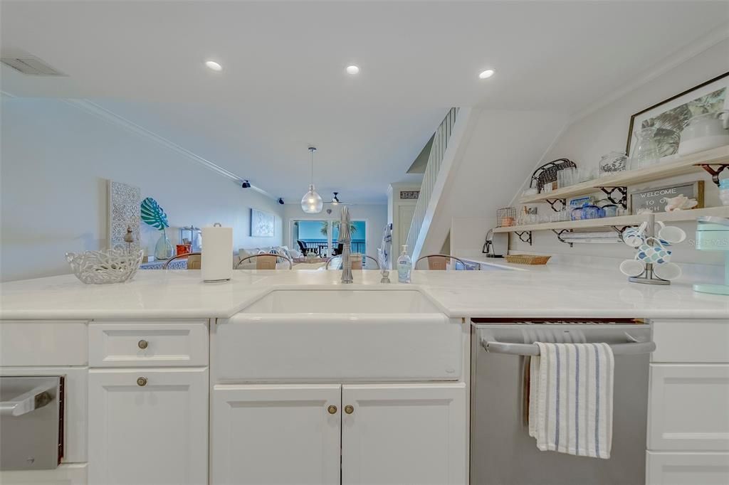 Interior, Kitchen, Pendant Lights, Recessed Lighting