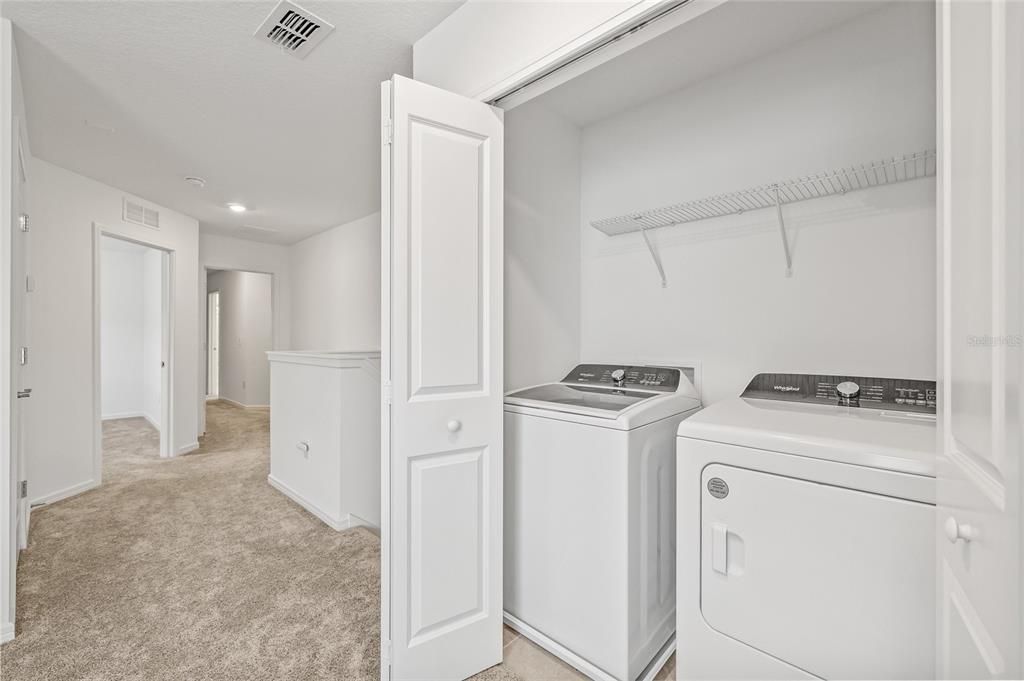 Interior, Recessed Lighting, Utility Closets, Washer