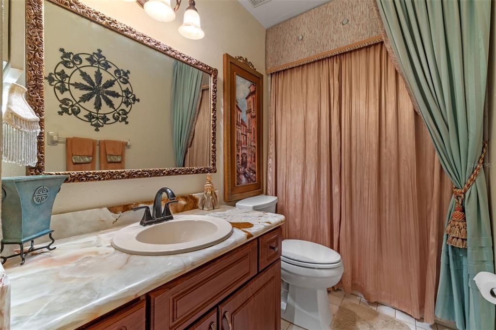 Bathroom, Interior, Tile Countertops