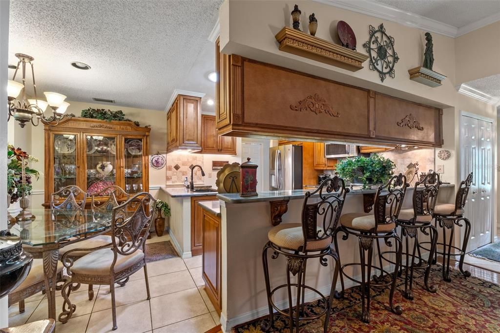 Dining room, Interior, Kitchen, Pendant Lights, Recessed Lighting