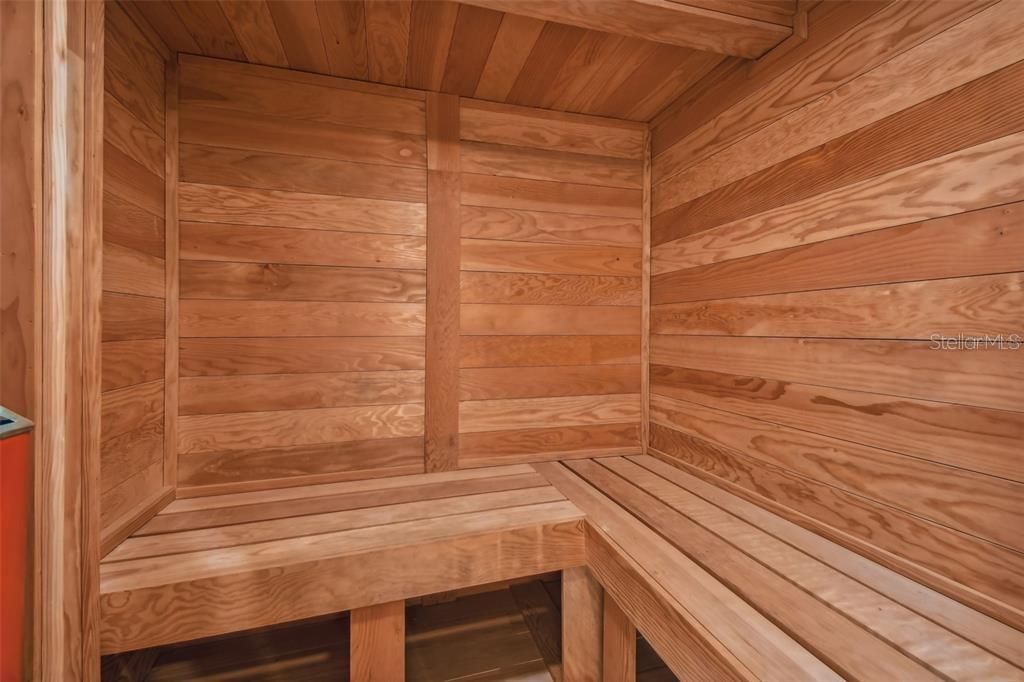 Interior, Sauna Room