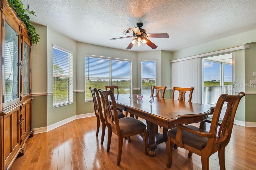 Dining room, Interior, Wood Texture Flooring