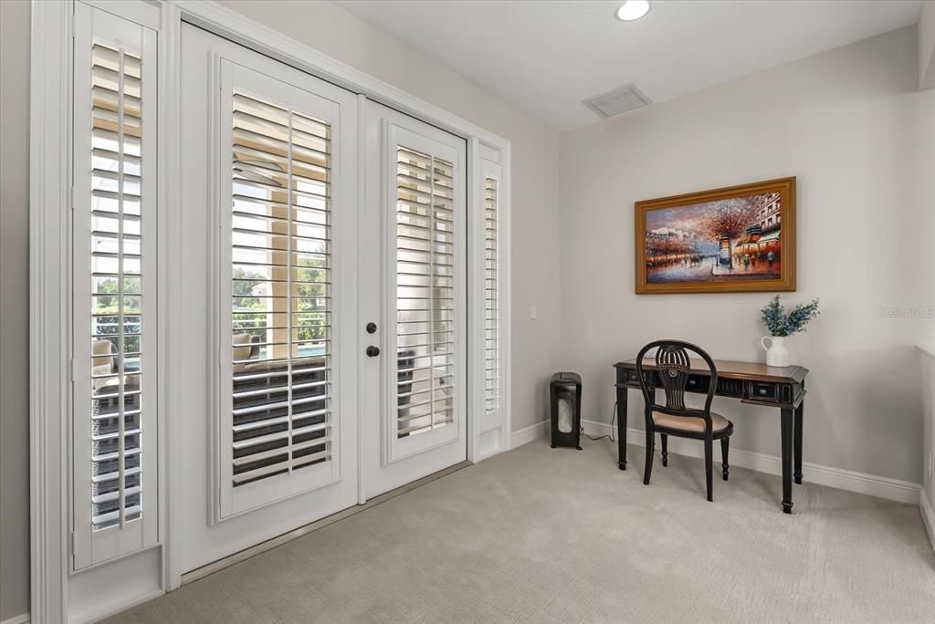 Home Office, Interior, Recessed Lighting