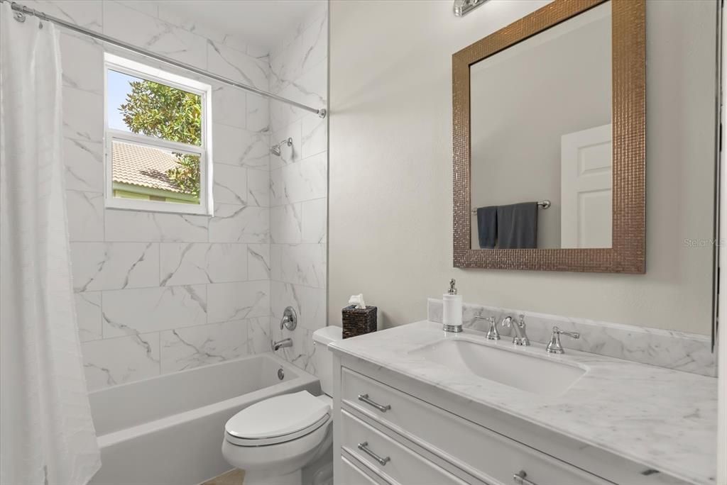 Bathroom, Interior, Marble Walls