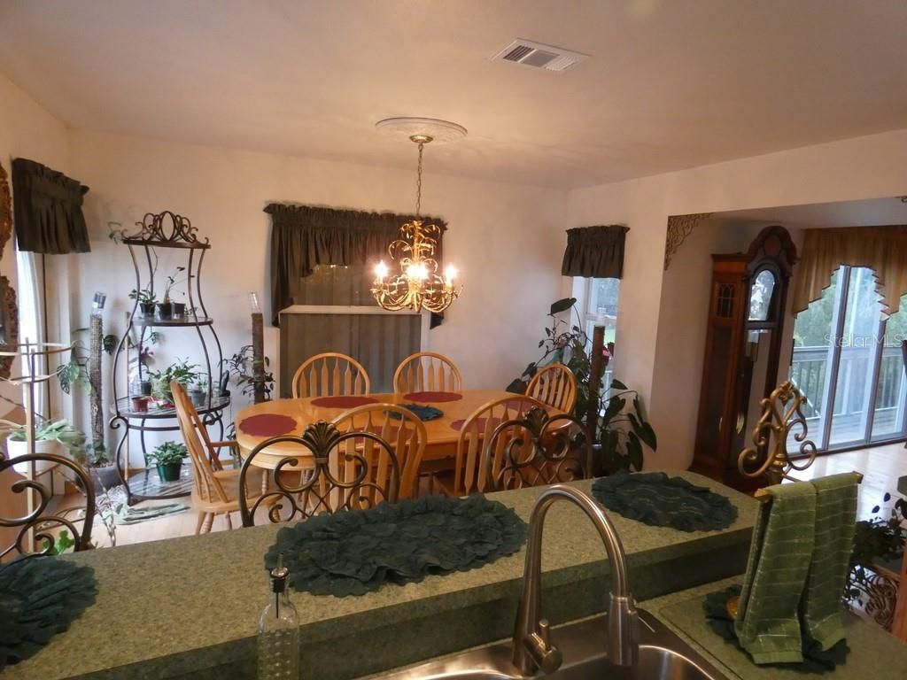 Chandelier, Dining room, Interior