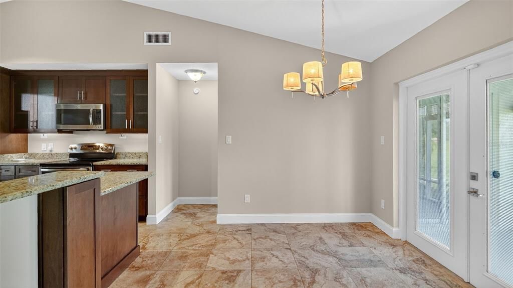 Chandelier, Interior, Kitchen
