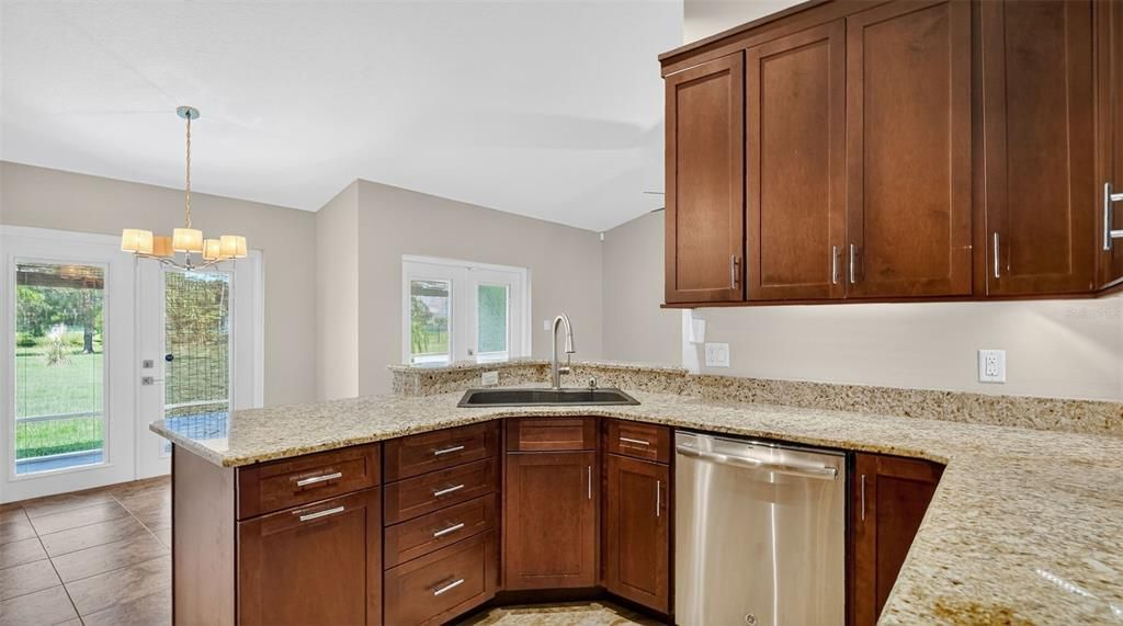 Interior, Kitchen, Pendant Lights, Stainless Steel Appliances