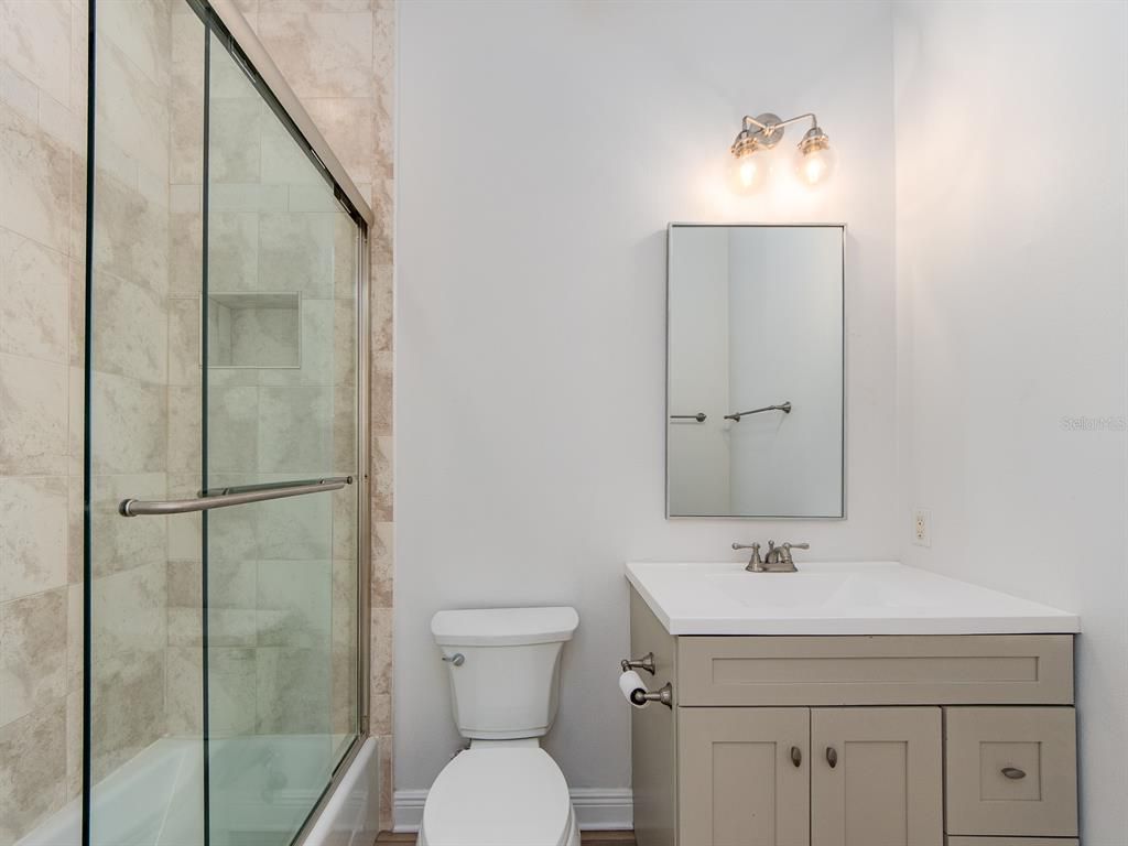 Bathroom, Glass Shower, Interior