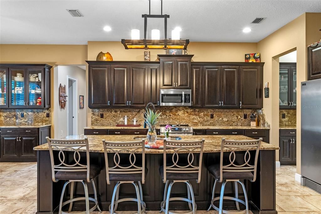 Interior, Kitchen, Pendant Lights, Recessed Lighting