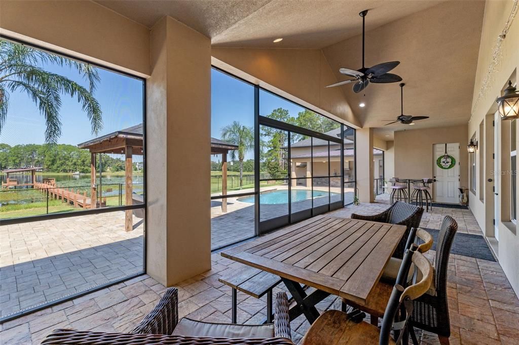 Dining room, Interior, Pool, Sun Room