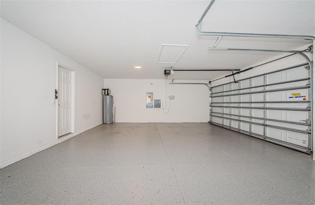Garage, Interior, Recessed Lighting